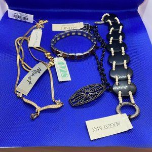 3 Bracelets, 2 Necklaces, Name Brands, NWT